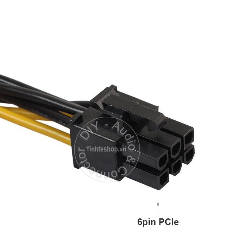 SATA to 6pin PCIe power cable 20Cm