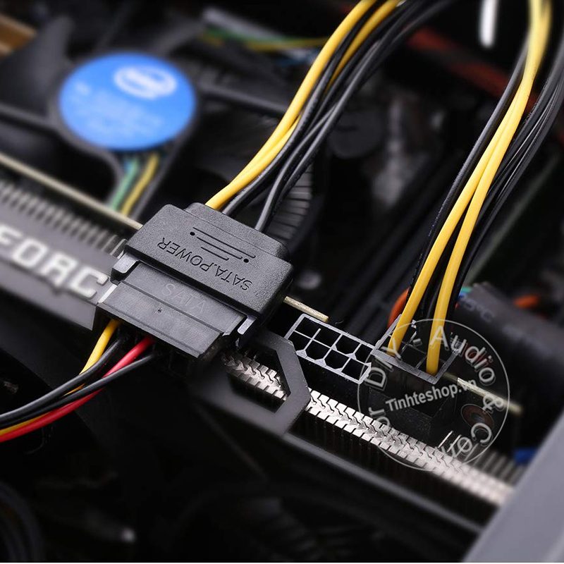 Power cable SATA to 6pin VGA card 20Cm