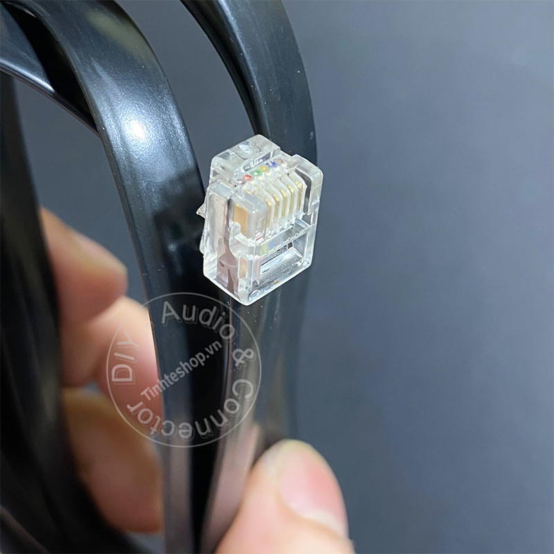 Telephone signal cable Telecommunication network RJ12 6P6C control device