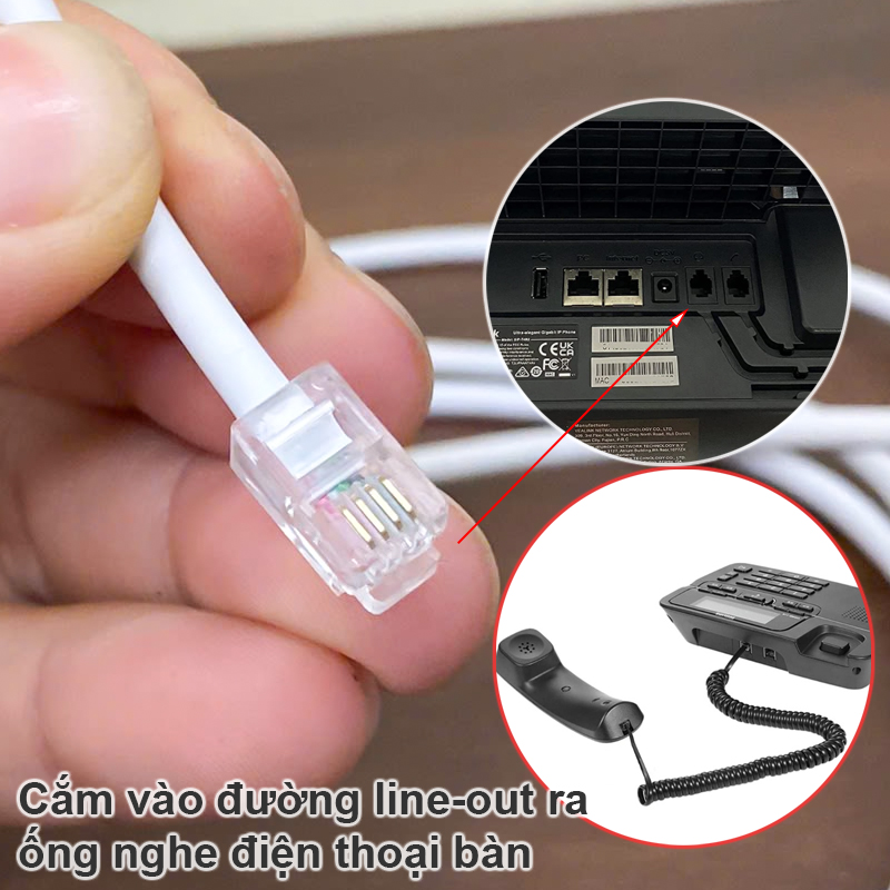 RJ9 to 3.5mm