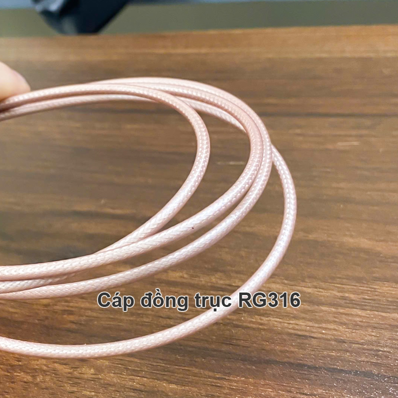 50 Ohm SMA male to SMA male coaxial signal cable