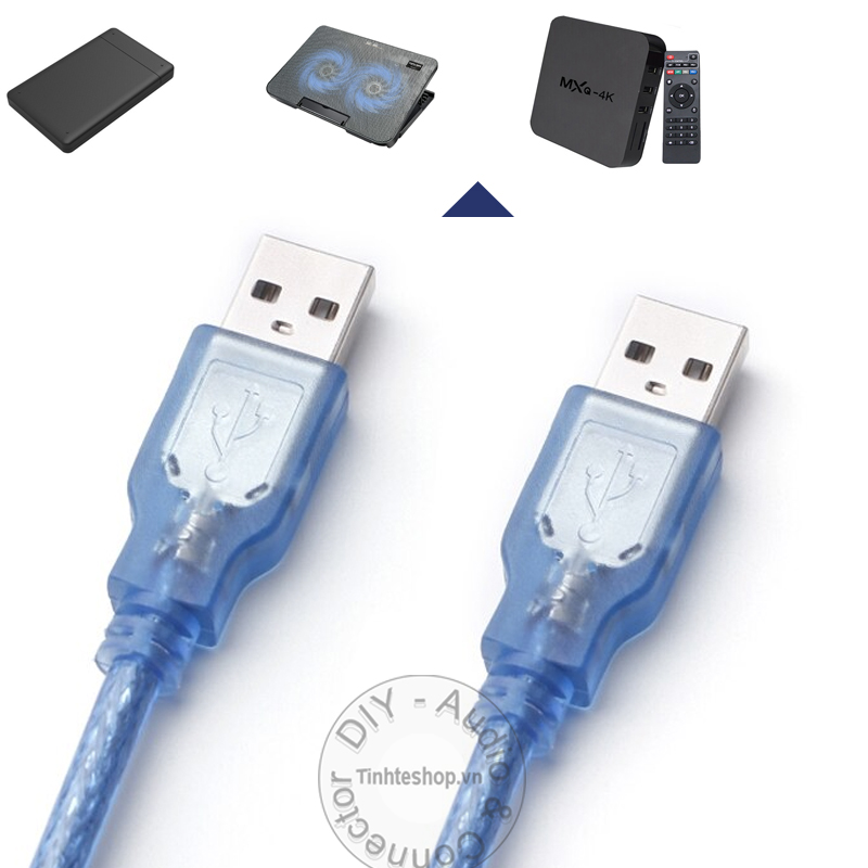 USB 2.0 AM - AM cable