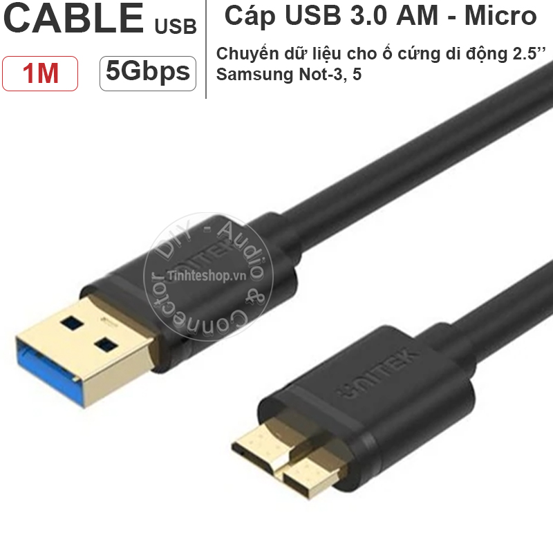 USB AM to Micro BM Unitek Y-C461