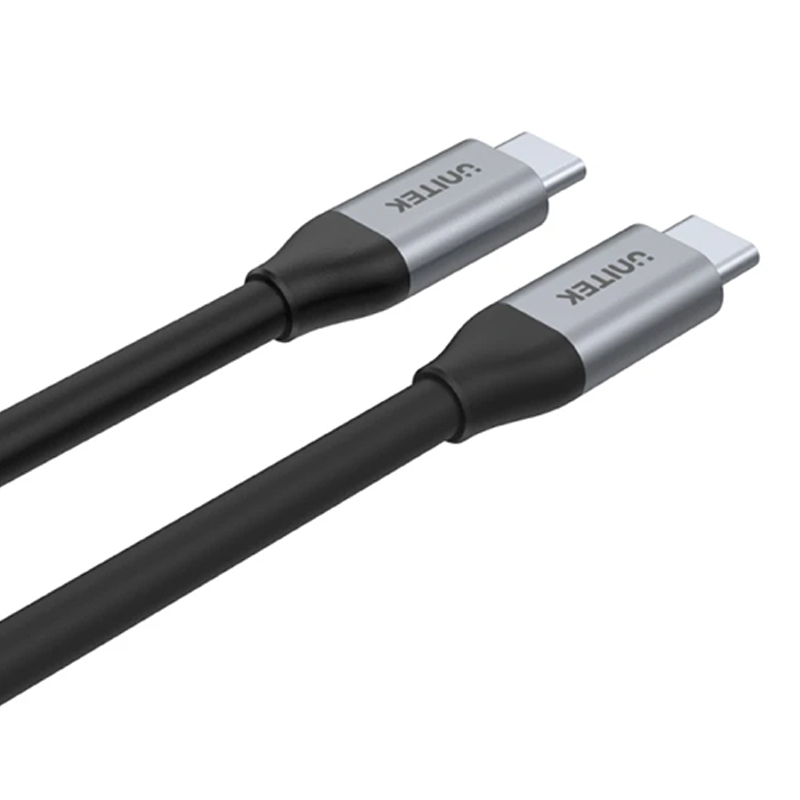 Cáp USB type C 3.1 Gen 2 10Gbps video HD 4K60Hz power 100W Unitek C14083ABK