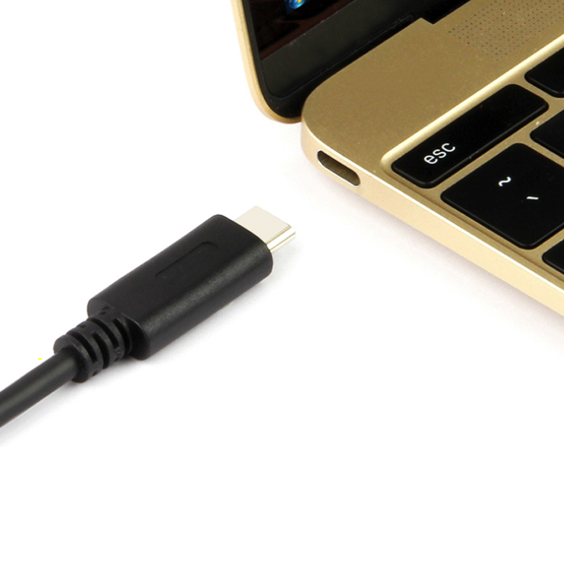 Cáp USB type C gen 1 5Gbps PD60W 1 mét Unitek Y-C477BK