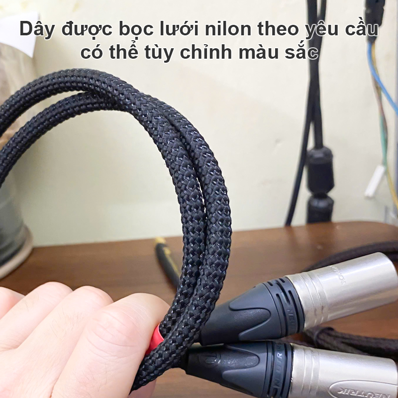Cáp XLR cho thu âm chuyển nghiệp