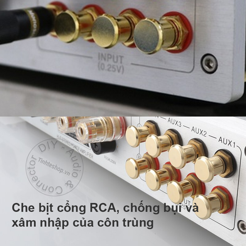 Miếng đậy cổng hoa sen AV