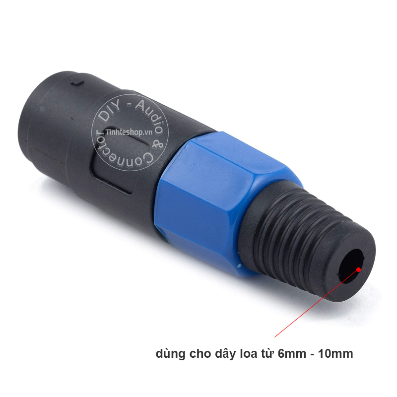 Đầu cắm loa speakon cái 4 pin