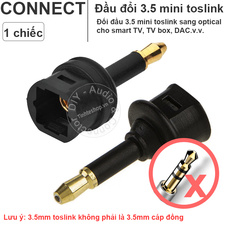 Mini 3.5 toslink to optical converter