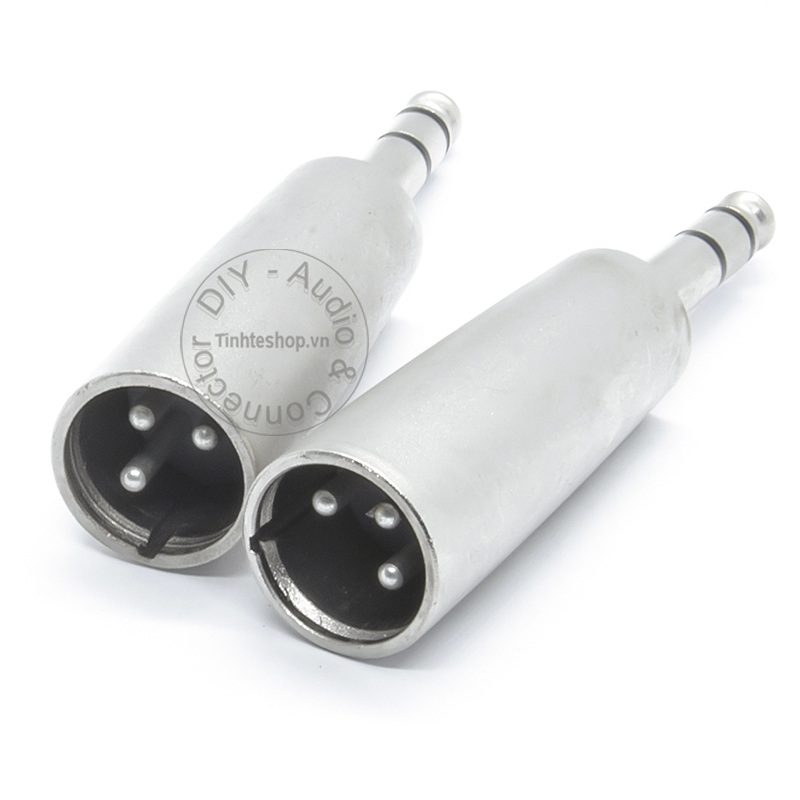 6.5mm male stereo to XLR male adapter