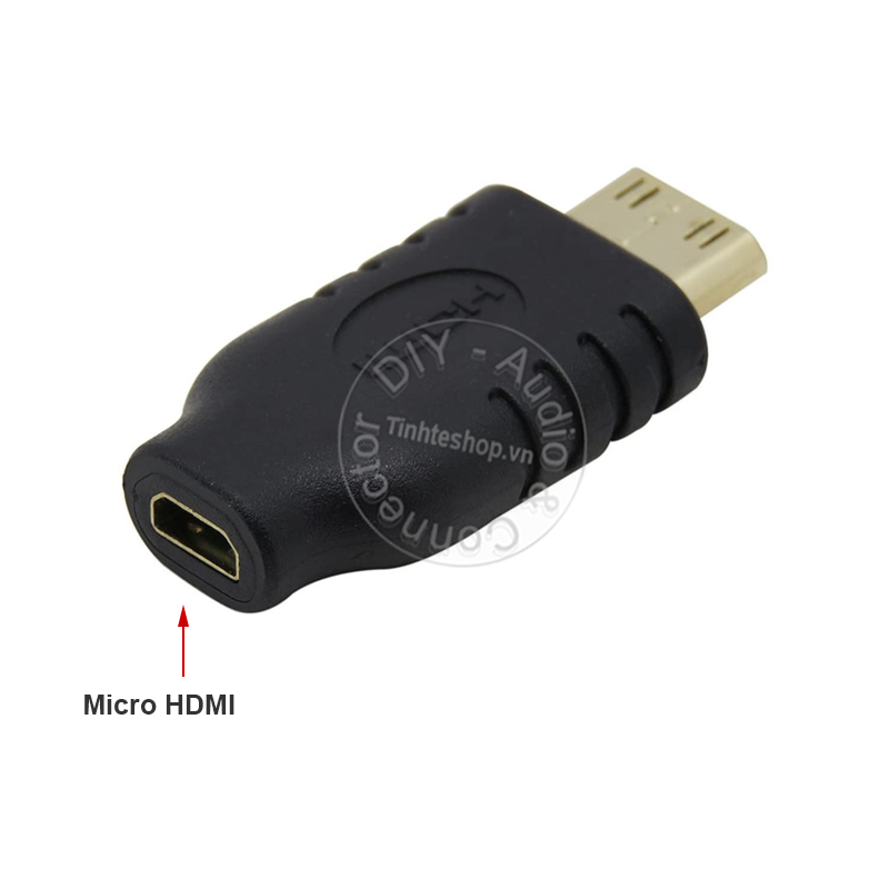 Micro HDMI female to Mini HDMI male adapter