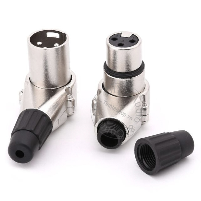 XLR male jack plug