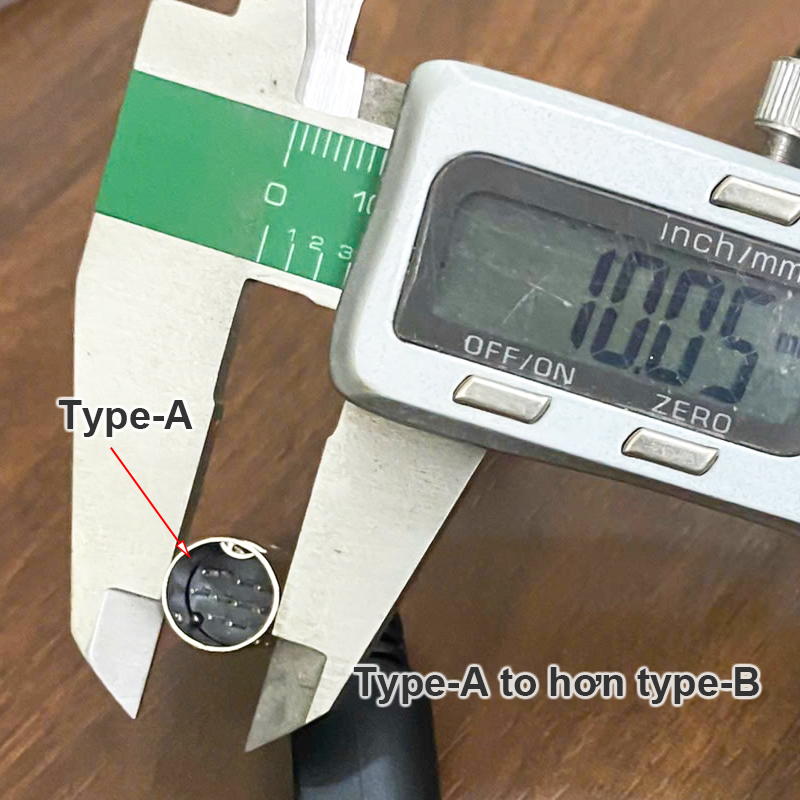 Mini DIN 9-pin Type A soldering plug