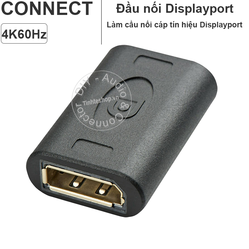 4K female to female displayport connector