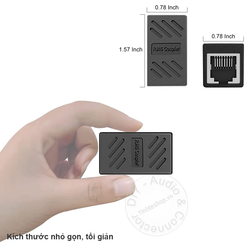 Cat5/6 network cable connector