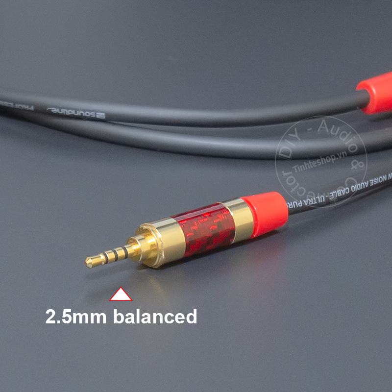 DIY 2.5mm to 3.5mm audio cable
