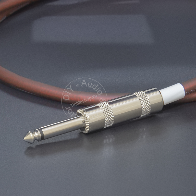 Elbow and straight mono 6.5mm audio cable DIY
