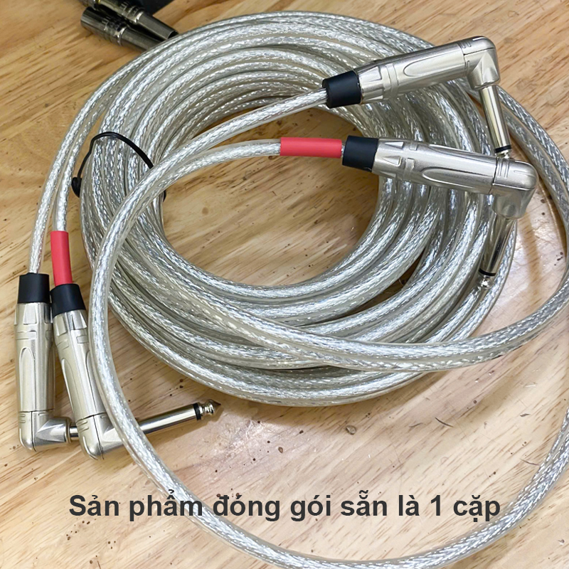 Hình ảnh Cáp 2 đầu 6.5mm mono chữ L