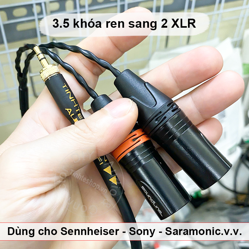 Dây micro không dây cho Saramonic 3.5 to XLR