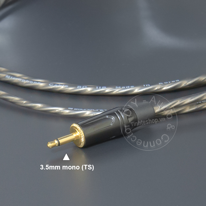 3.5mm mono to XLR female cable for micro