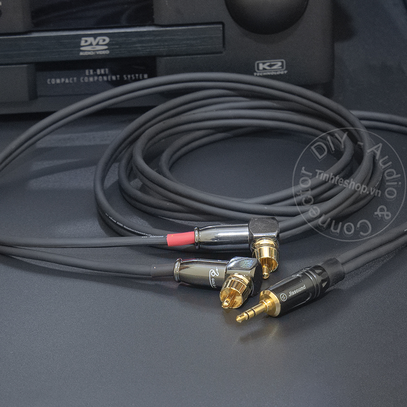 3.5mm to 2 RCA audio cable