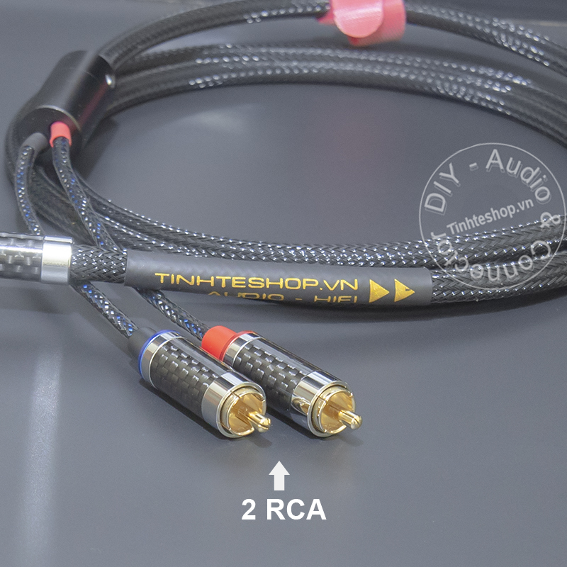 Cáp loa 3.5 sang 2 RCA