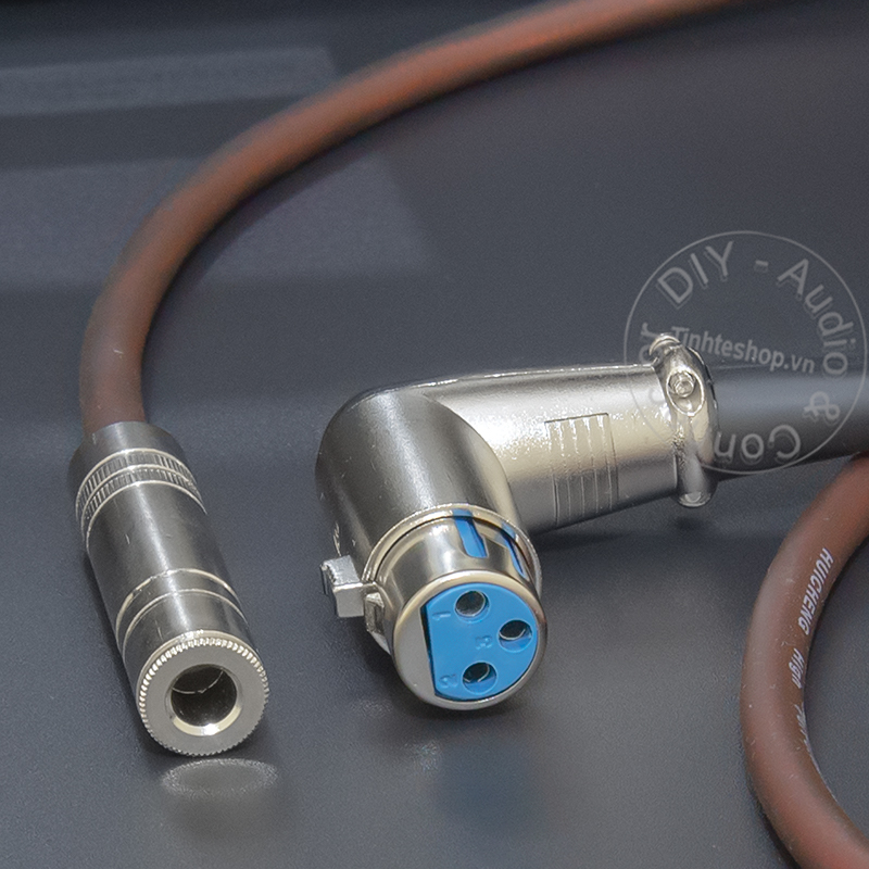 XLR female to 6.5mm female cable