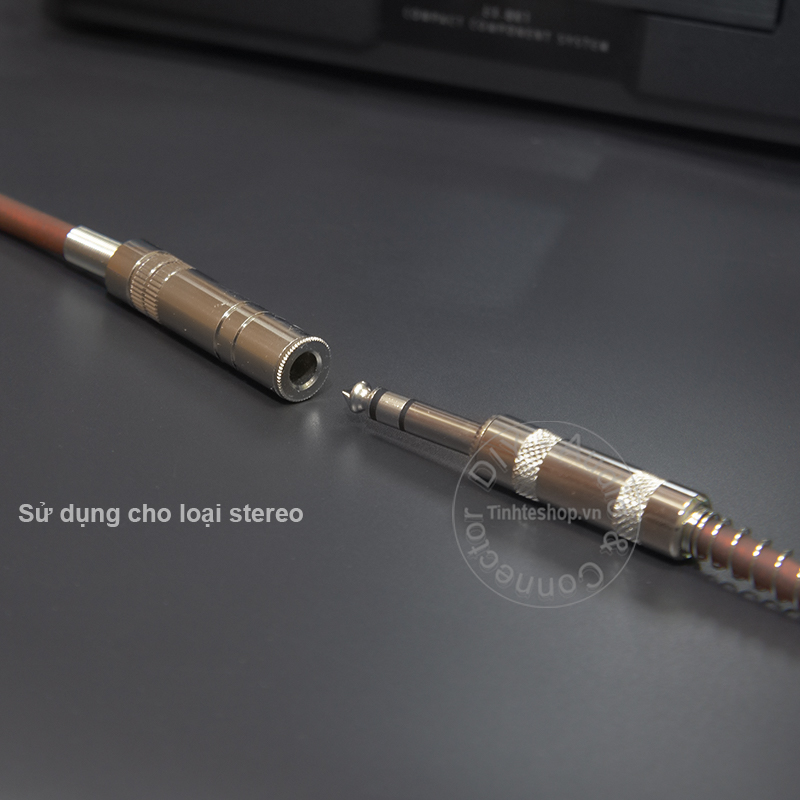 XLR female to 6.5mm female cable