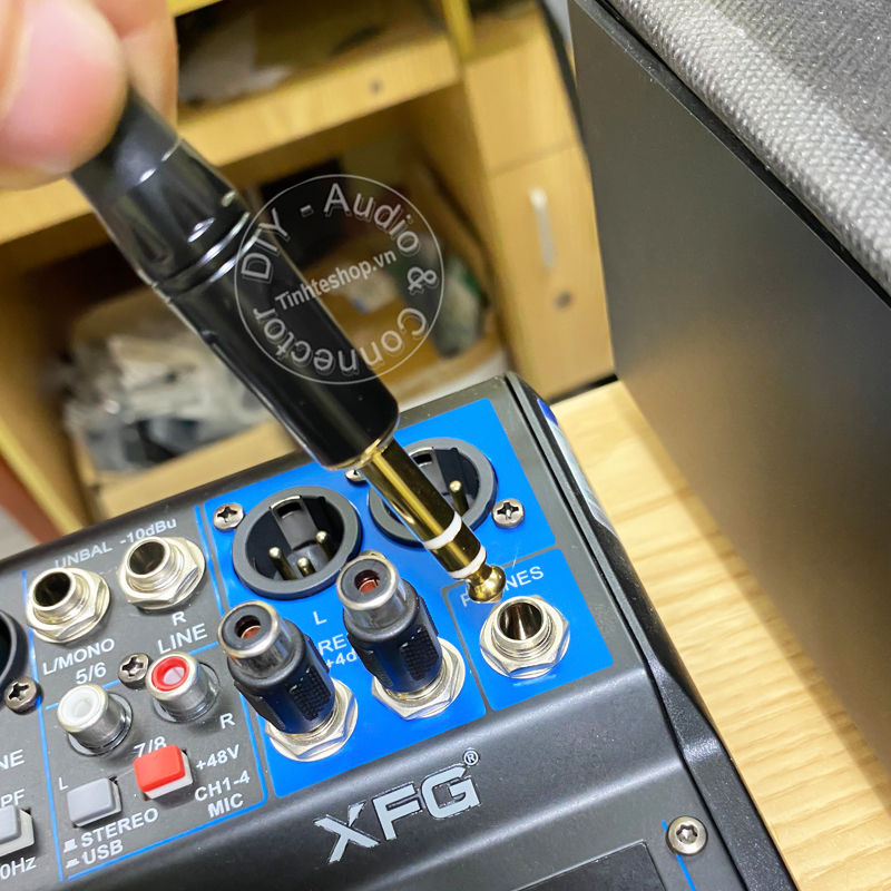 DIY 1/4 stereo cable