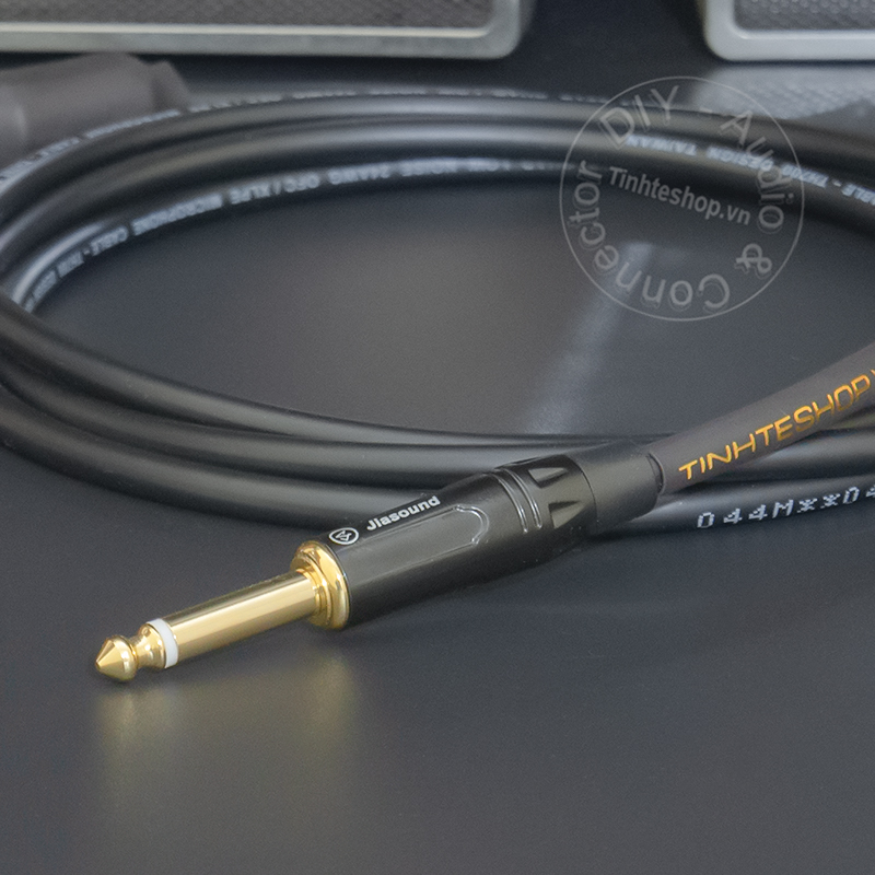 6.5mm mono to 2XLR female audio cable