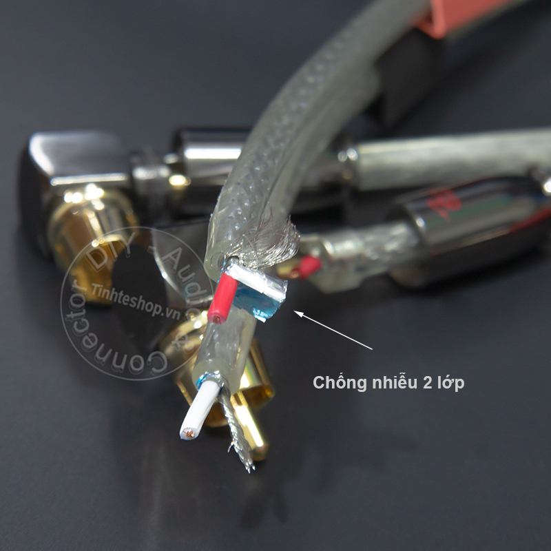 6.5mm to RCA cable 1 pair