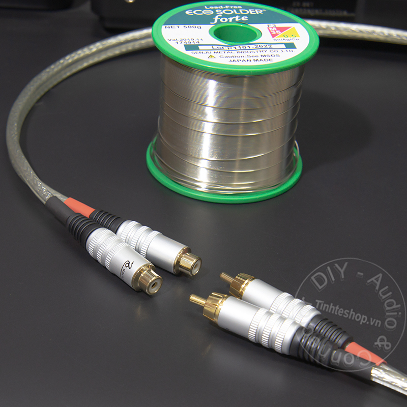 RCA audio cable male to female extension