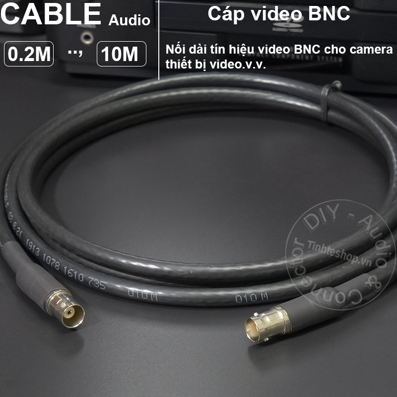 Dây BNC cái nối dài cho camera