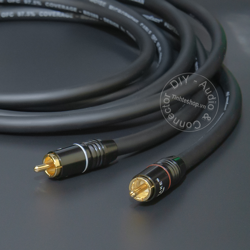 1 pair of RCA audio cable for DVD Amplifier Speaker