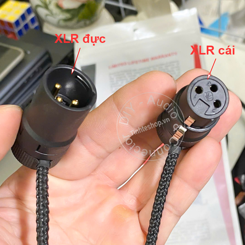 Rotatable Low-Profile XLR 3 Pin Male to Female Ultra-Flexible Cable