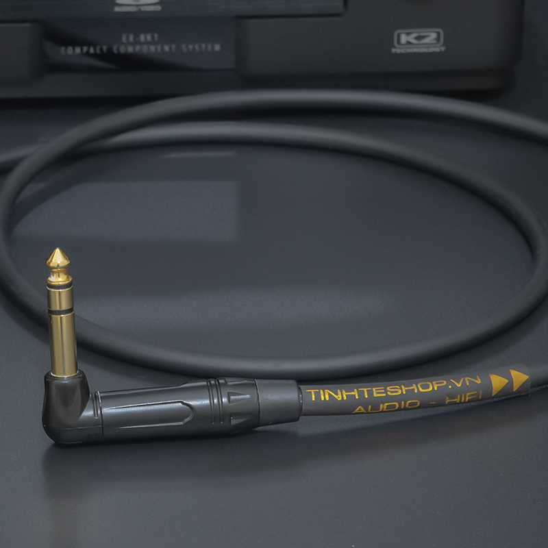 XLR female to 6.35mm TRS audio cable