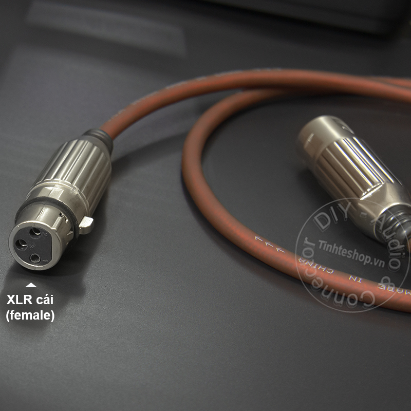 XLR female to 3.5mm balanced cable