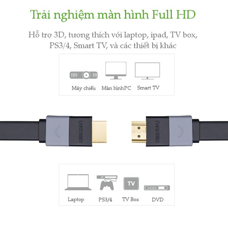 Ultra flat cable V1.4 4K