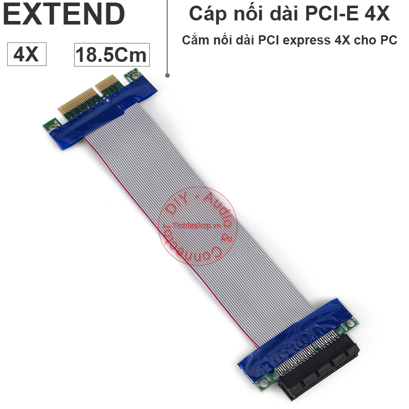 PCI E 4x cable male female