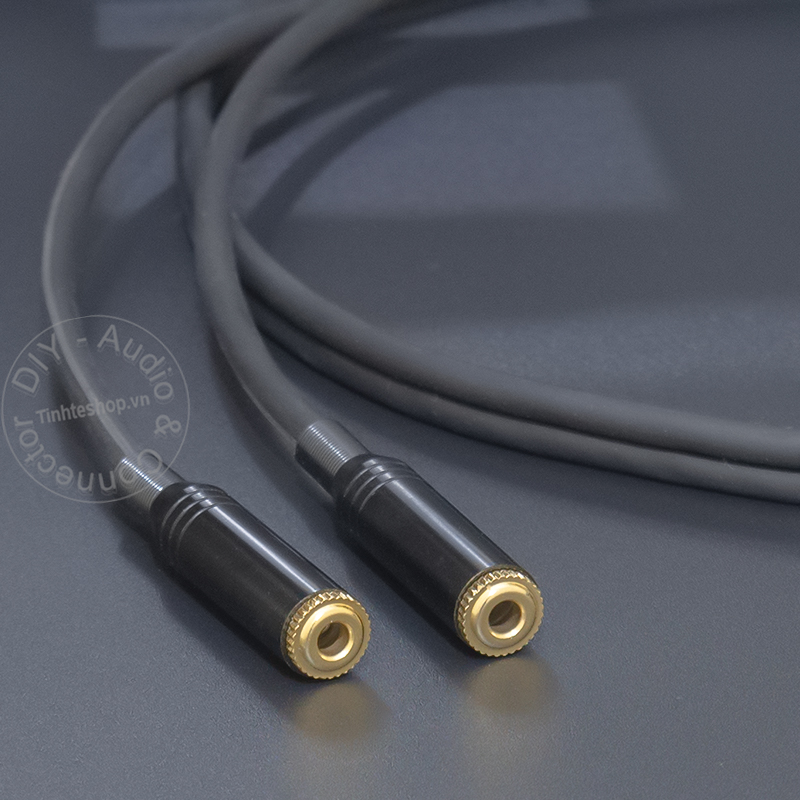 3.5mm male to 2 3.5mm female cable