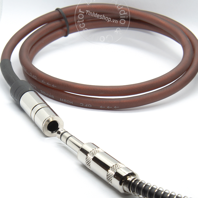 3.5m female to 6.35mm female cable