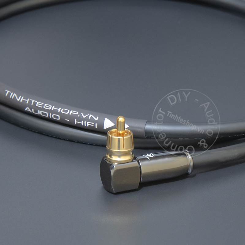 Do-it-yourself 75 Ohm coaxial digital audio cable