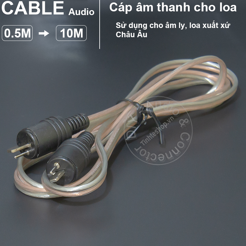 Speaker cable to European amplifier din 2pin