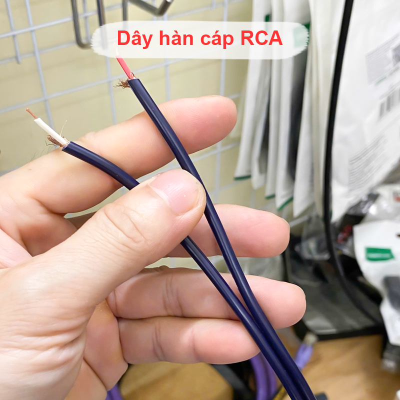 Wire to make your own RCA audio cable