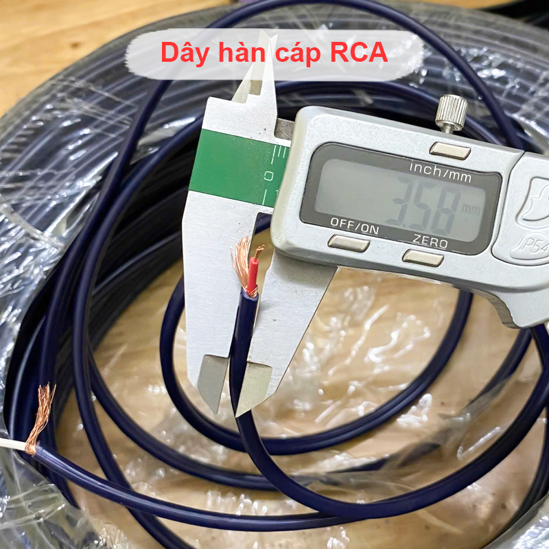 Wire to make your own RCA audio cable
