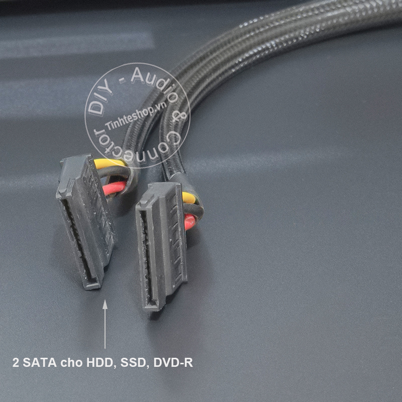 4pin molex to 2 SATA power cable