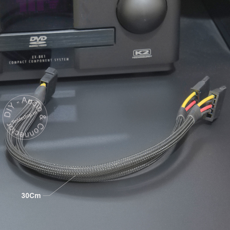 4pin molex to 2 SATA power cable