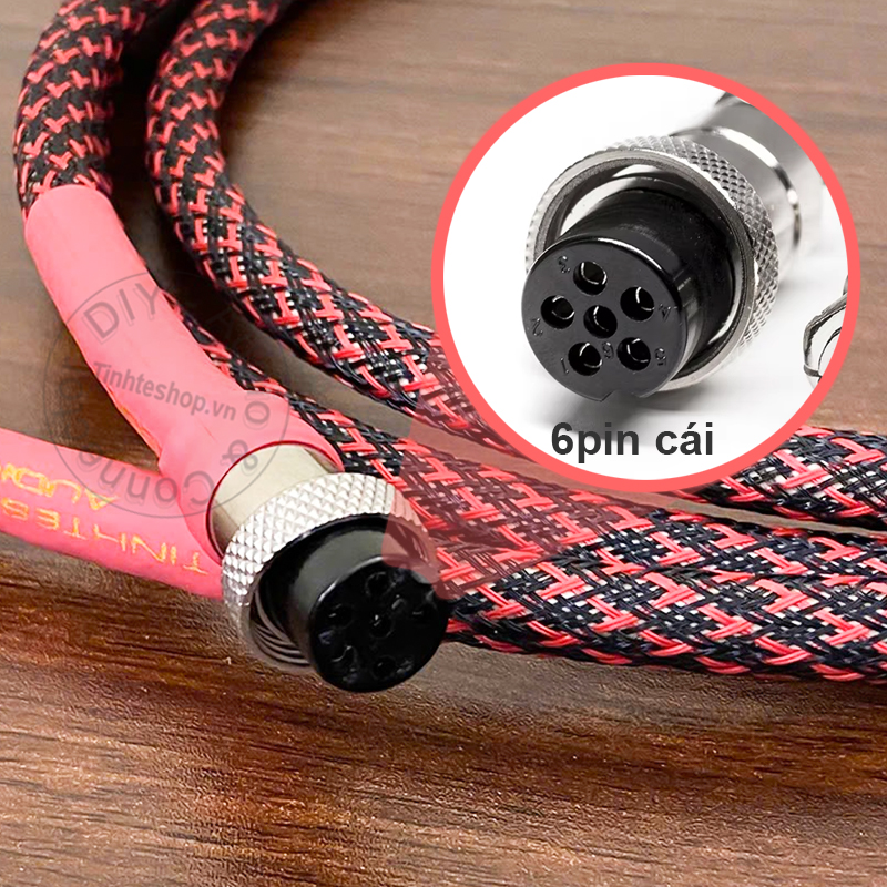 Cáp loa 6pin HIVI SWAN M300MKII H6/H8, M5A