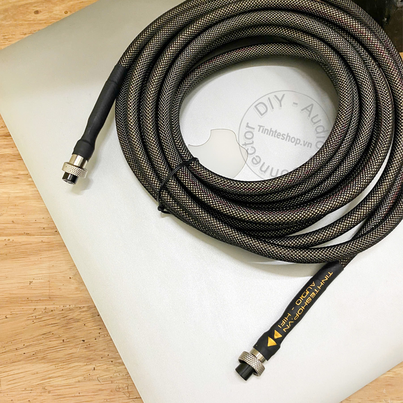 4 core main-sub speaker connection cable for Klipsch The Fives Sevens Nines & HiVi-Swan D200/D300