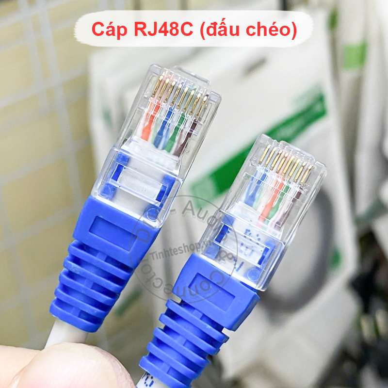 RJ48C standard crossover network cable
